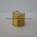 24/410 Aluminum Golden Threading Screw Disc Caps